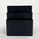 Black magazine rack by Giotto Stoppino for Kartell, 1970
