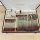 Ercuis cutlery set model Cambodia silver-plated metal