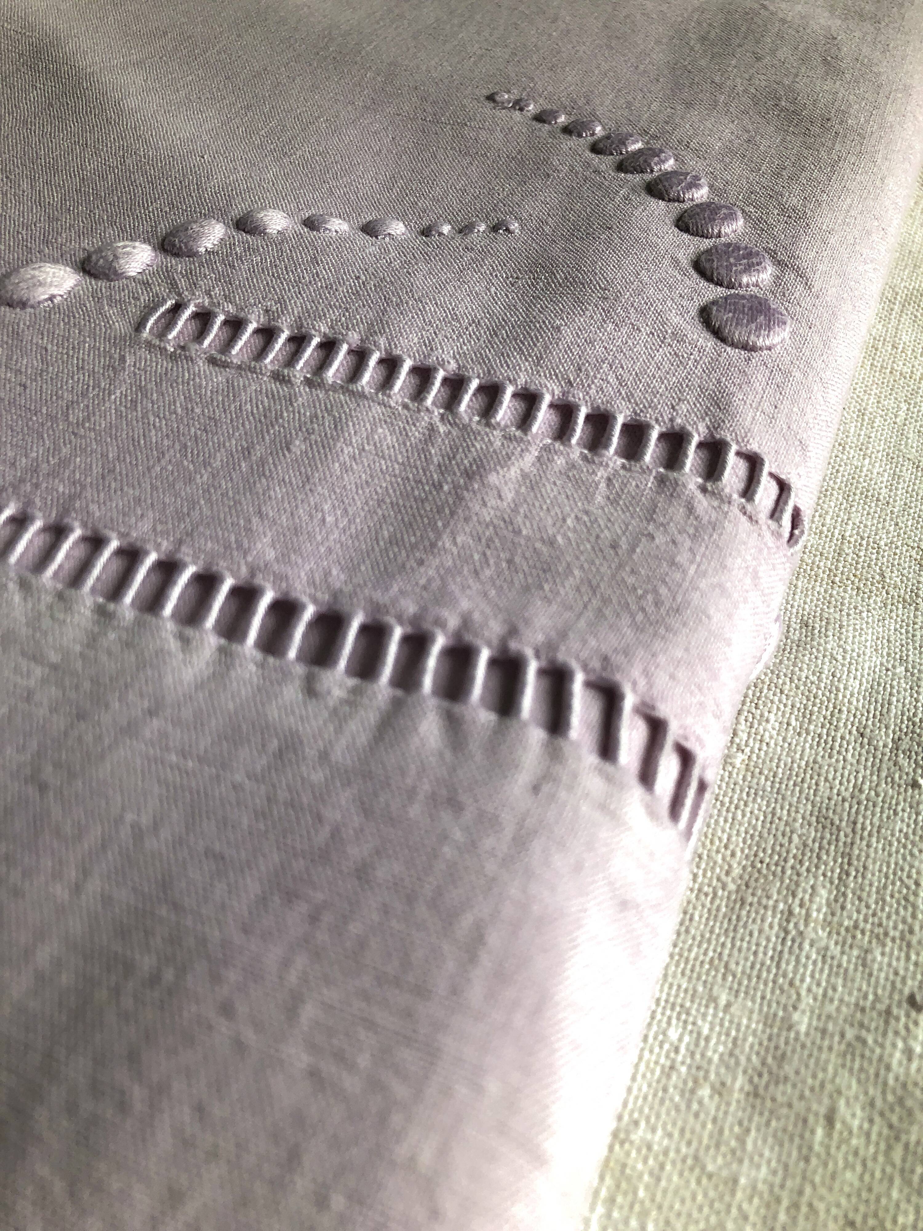 Old Linen And Cotton Sheet Glycine