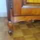 Carved solid cherry wood cabinet