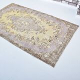 Handknotted Oushak Wool Carpet sku 3149
