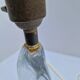 Lamp Base Swan Neck Signed Daum