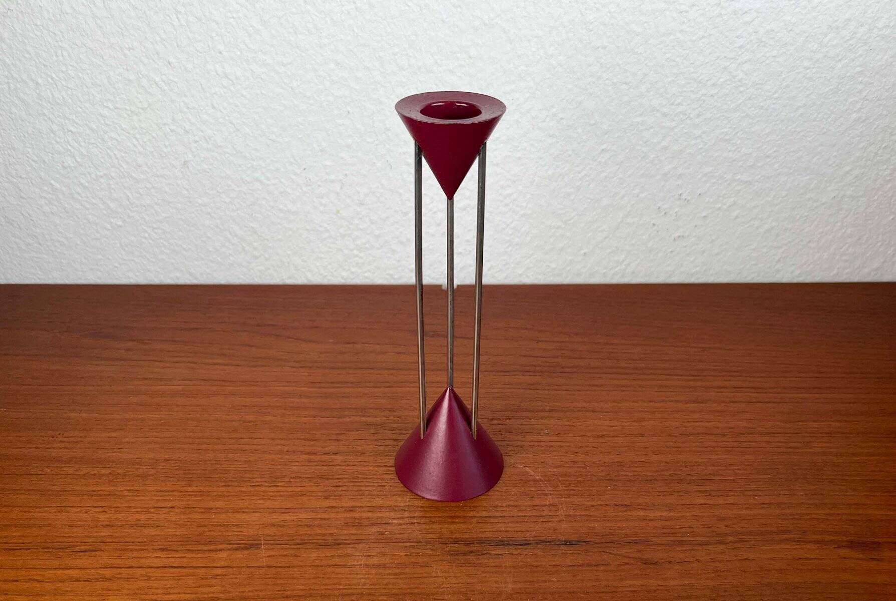 Postmodern candlestick by Markus Börgens for D-Tec, 1980s.