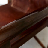 Sergio rodriguez folding chair & ottomane for oca