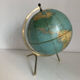 Globe vintage 1976 terrestre Taride philips challenge mappemonde - 33 cm