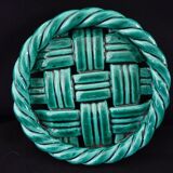 Varnished ceramic bottle coaster Vallauris (A107-2)