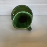 Green pitcher from the Sainte Marguerites desvres cellars
