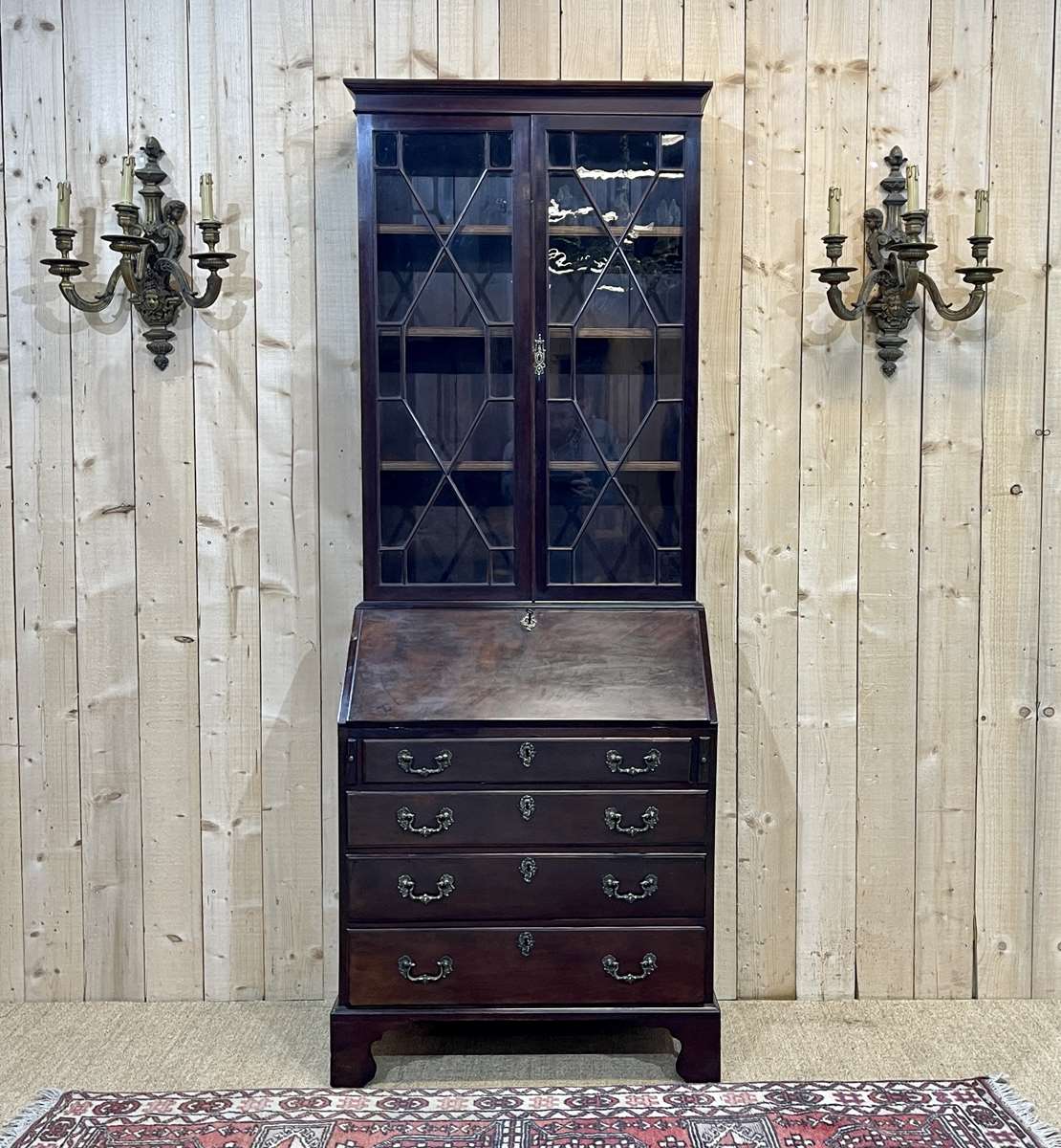 English mahogany scriban nineteenth