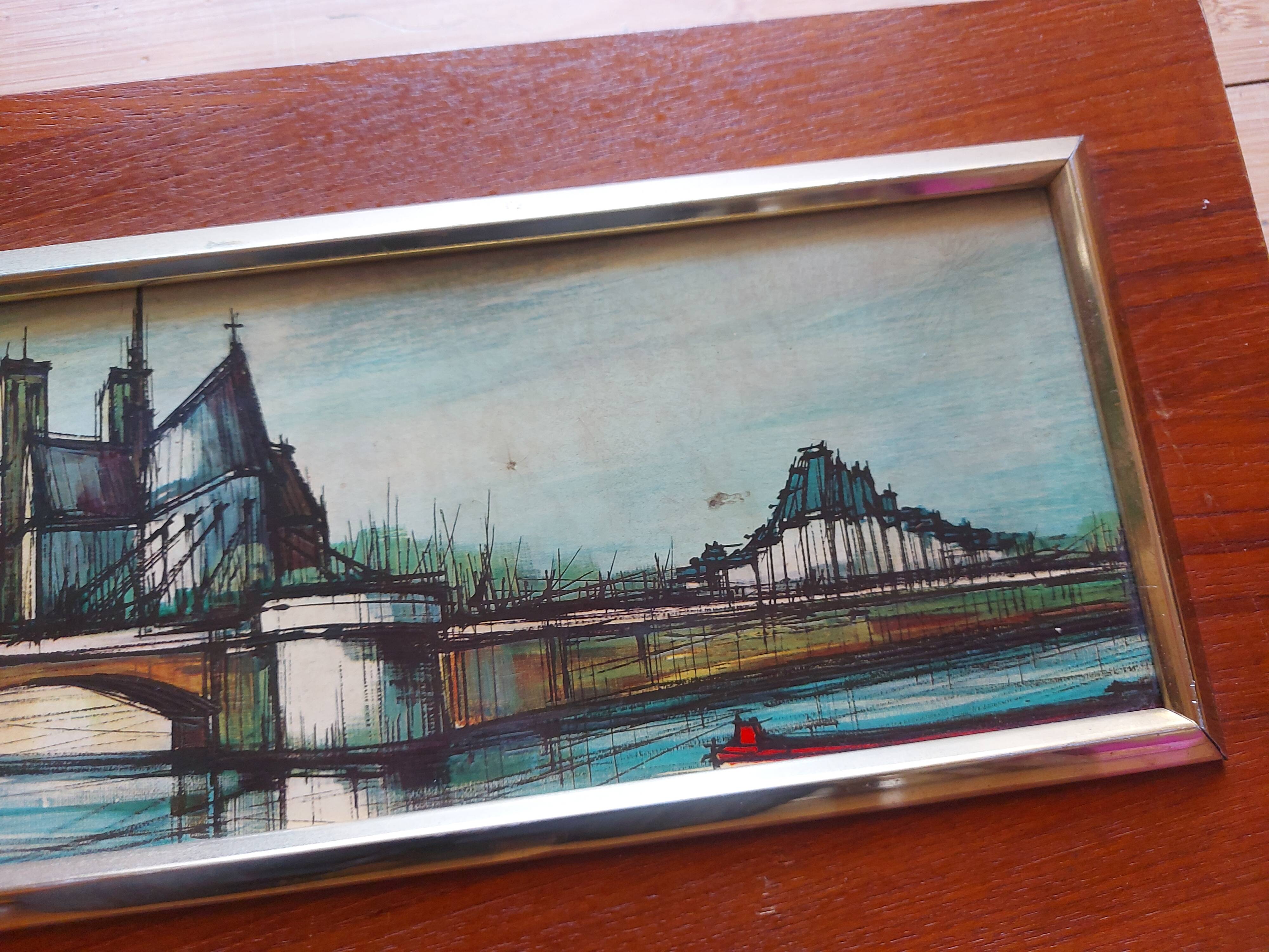 Vintage 70'S frame by artist Francois Depresle