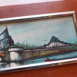 Vintage 70'S frame by artist Francois Depresle