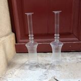 Pair of carafes with pipettes / Decorative carafes / Perfume bottles