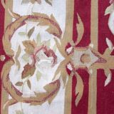 French carpet Aubusson handmade 122x186cm 1980