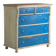 Antique painted pine commode – Central Europe, circa 1890