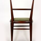 Restored Mid-Century Modern Dining Set, Czechoslovakia, 1960s, Set of 7