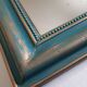 Mirror Louis Philippe old green and gold patina 95x71cm
