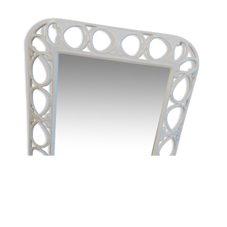 Cast iron structure mirror