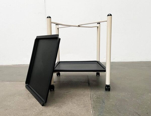 Desserte Vintage Italienne Postmoderne Modèle Bobo par Boccato, Gigante, Zambusi Architetti pour Magis, années 1980