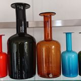 Set of 5 gulvase by otto brauer for holmegaard - denmark