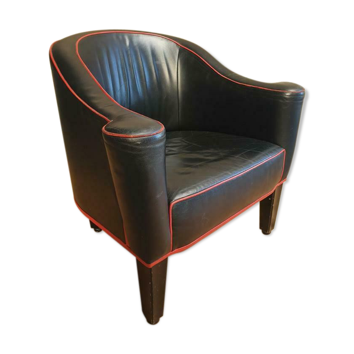 Fauteuil design vintage Wittmann par Hoffmann