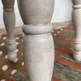 Patinated white tripod