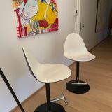 Duo Philippe Stark stools for Cassina