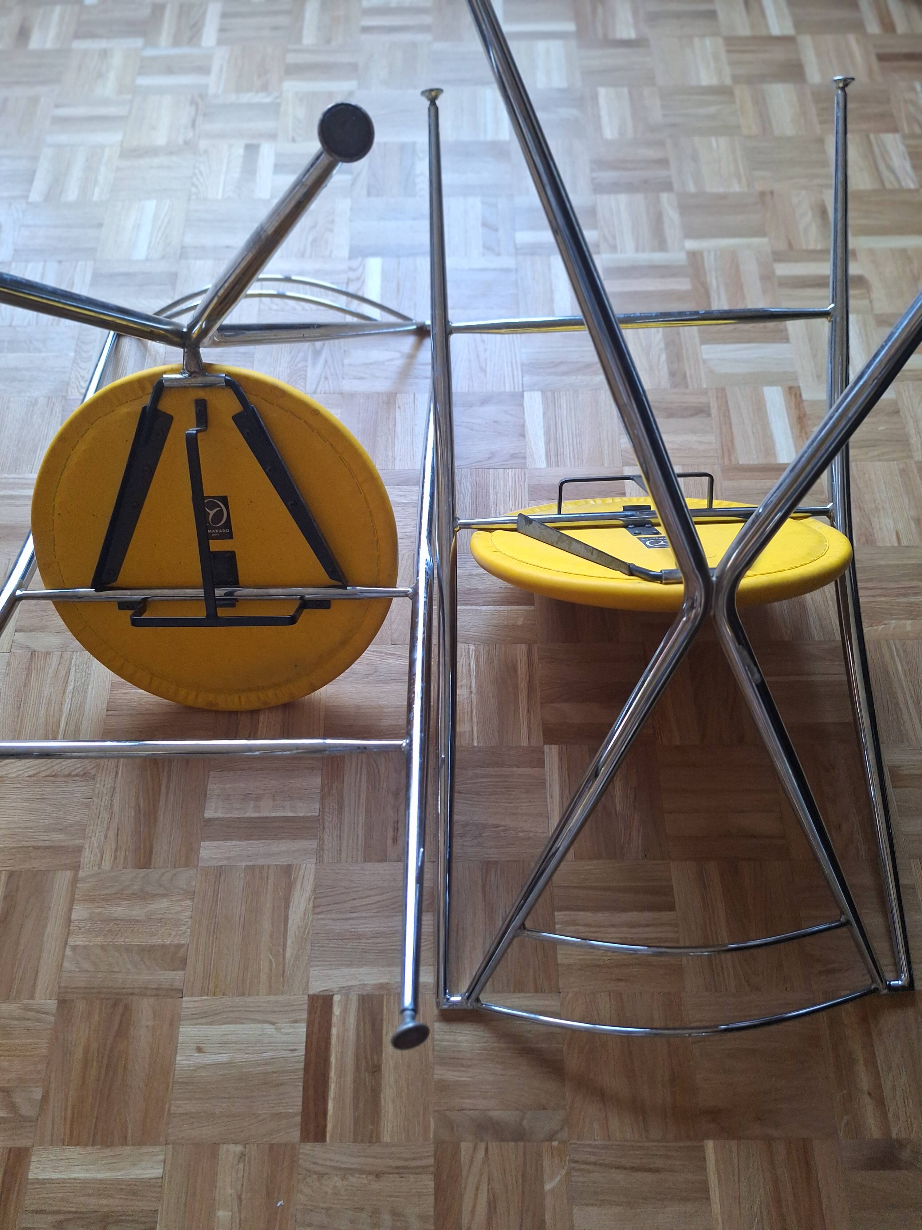 Set of 2 folding chairs Cinderella Yamakado