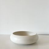 Matte white ceramic bowl, 1950s
