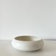 Matte white ceramic bowl, 1950s