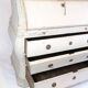 Gustavian Grey Painted Chatol From 1790s