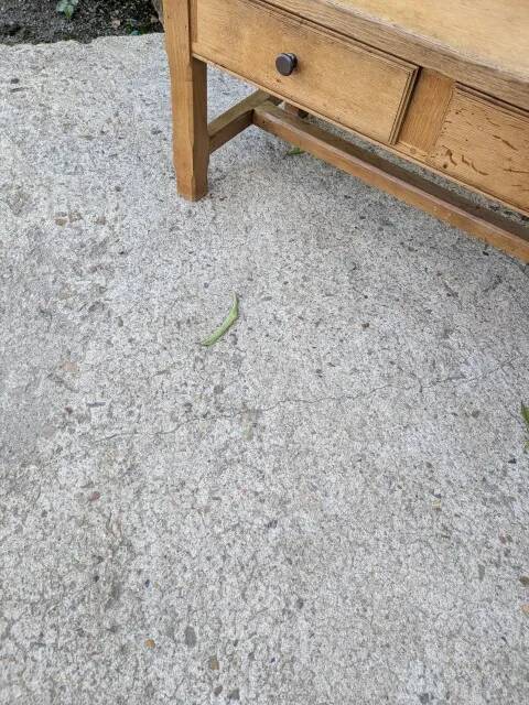 Oak coffee table