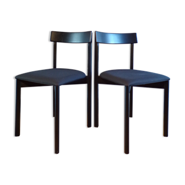 Paire de chaises scandinaves Hyllinge mobler