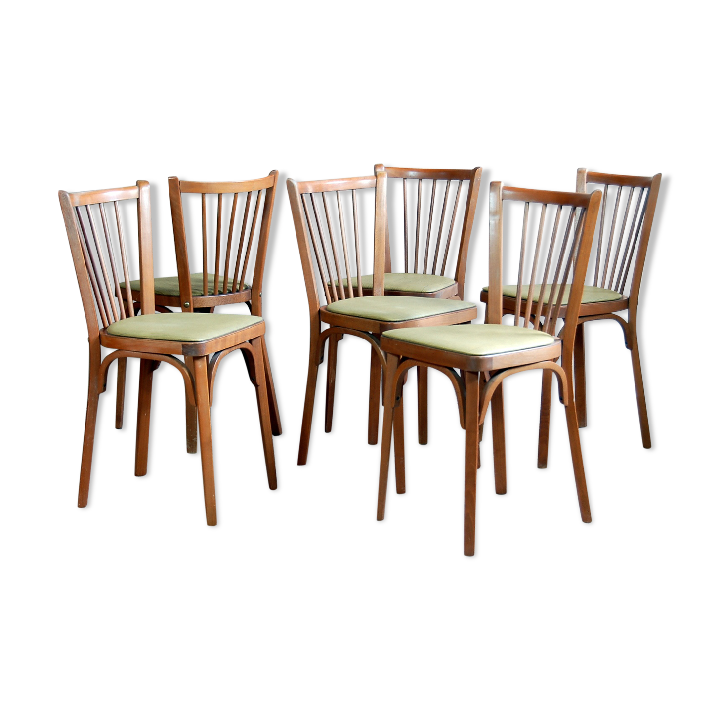 6 chairs bistro Baumann no.53