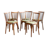 Set de 6 chaises bistrot Baumann n°53