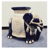 Plant table elephant ceramic