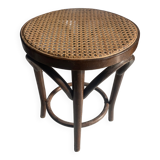 Cane seat stool
