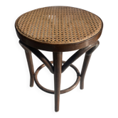 Tabouret assise en cannage