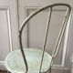 Chaise en acier, métal jardin