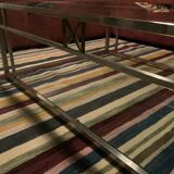 Table basse verre et chrome Roche Bobois