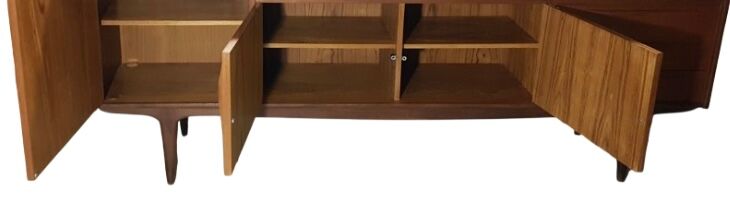 Enfilade scandinave vintage en teck