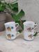 Tasse a café fleurs en porcelaine