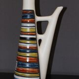 Ceramic pitcher by Capron circa 1960