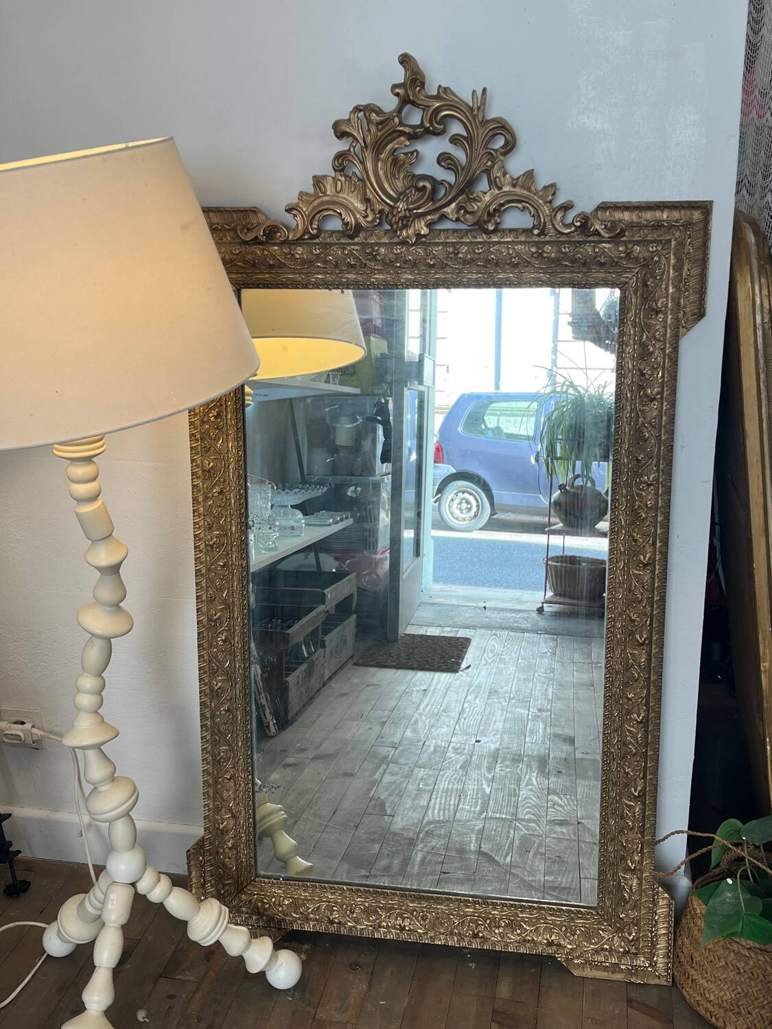 Miroir rocaille