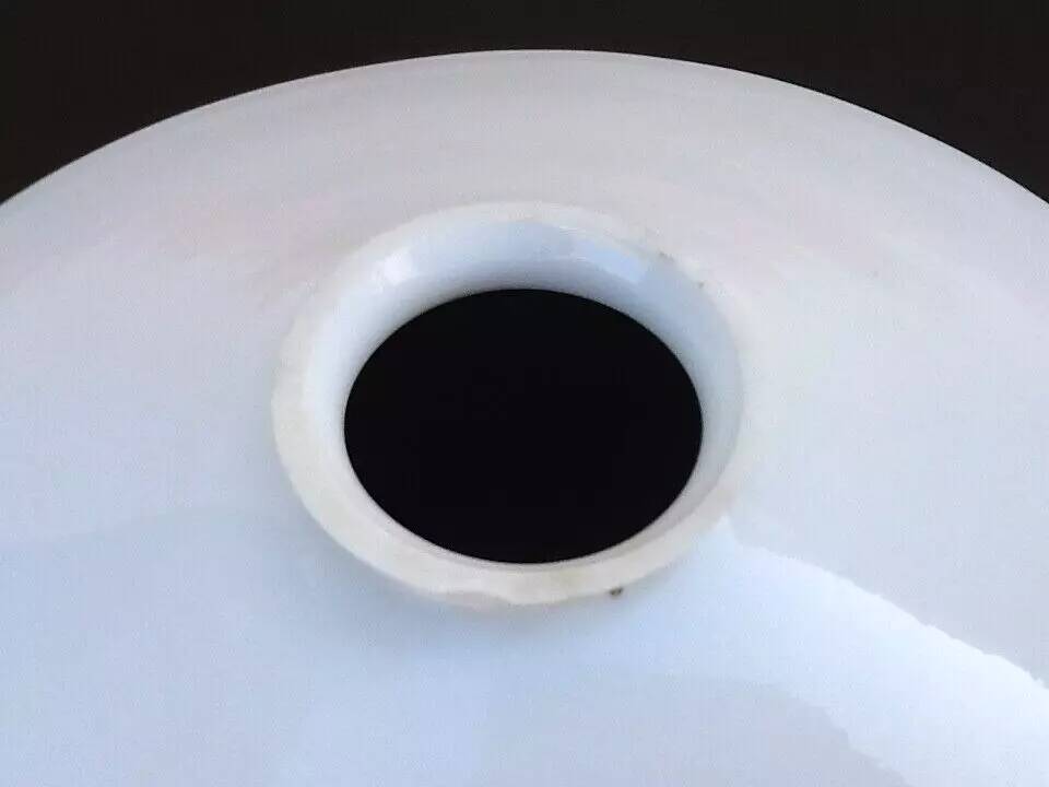 1930s opaline chandelier shade up and down