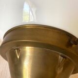 Ceiling lamp ball in opaline