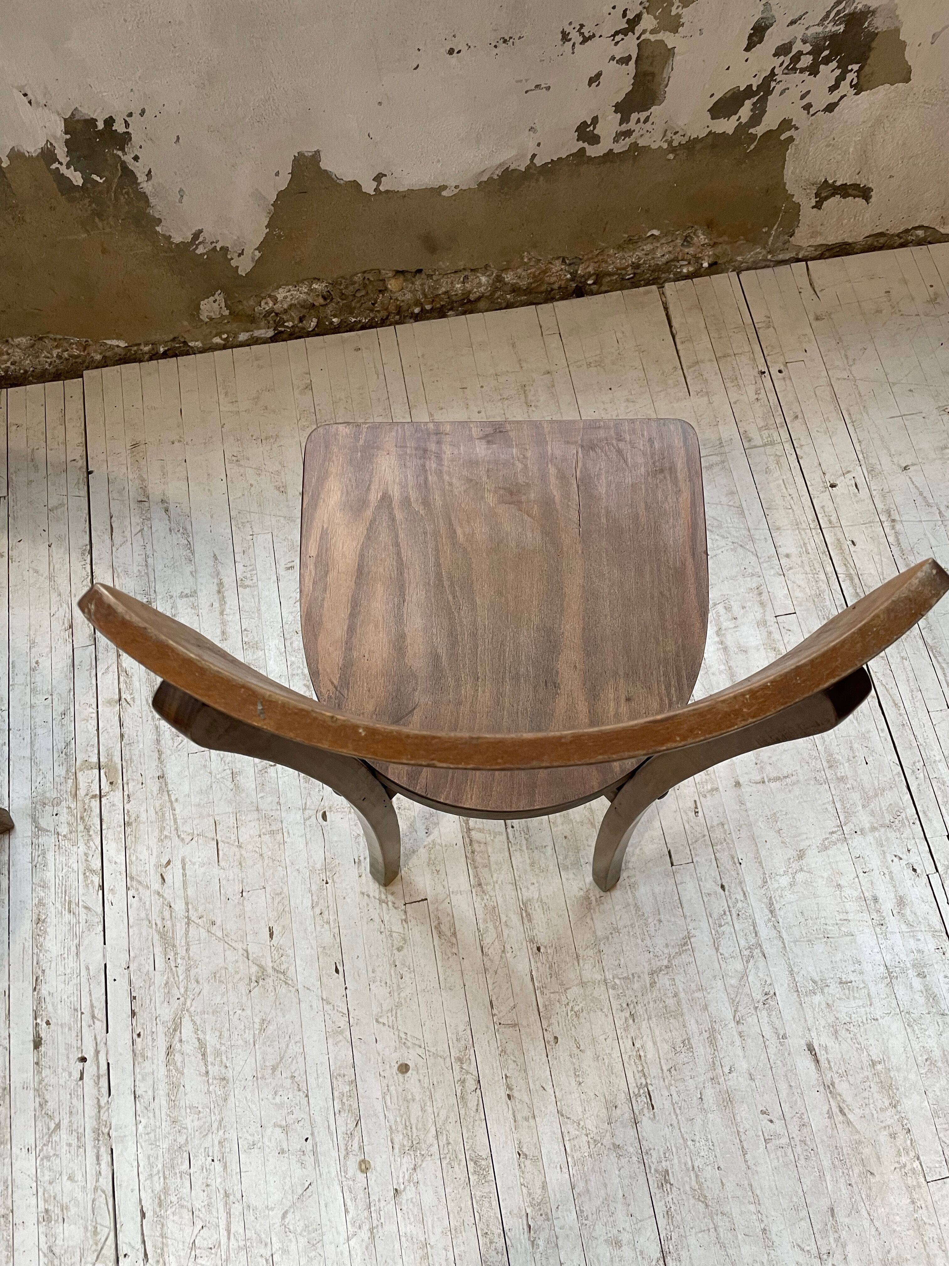 6 Baumann bistro chairs