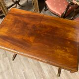 Desk with flap
