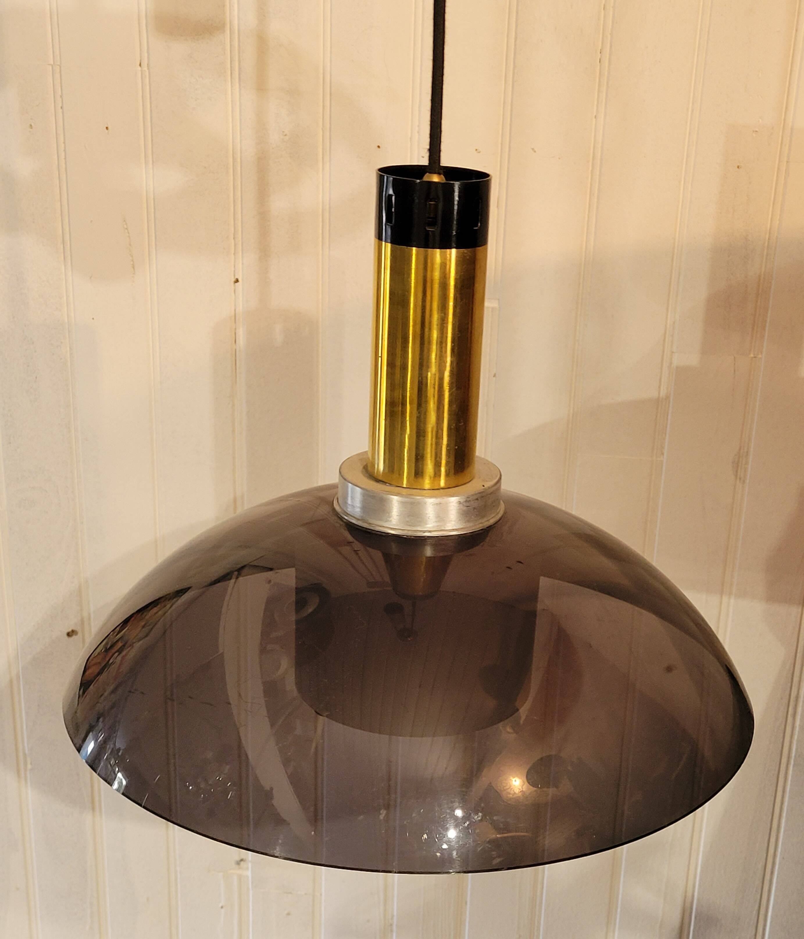 Large vintage Stilux Milano counter-weight chandelier suspension