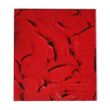 Tableau, peinture abstraite texturée de Vincent Dufresne, 2013