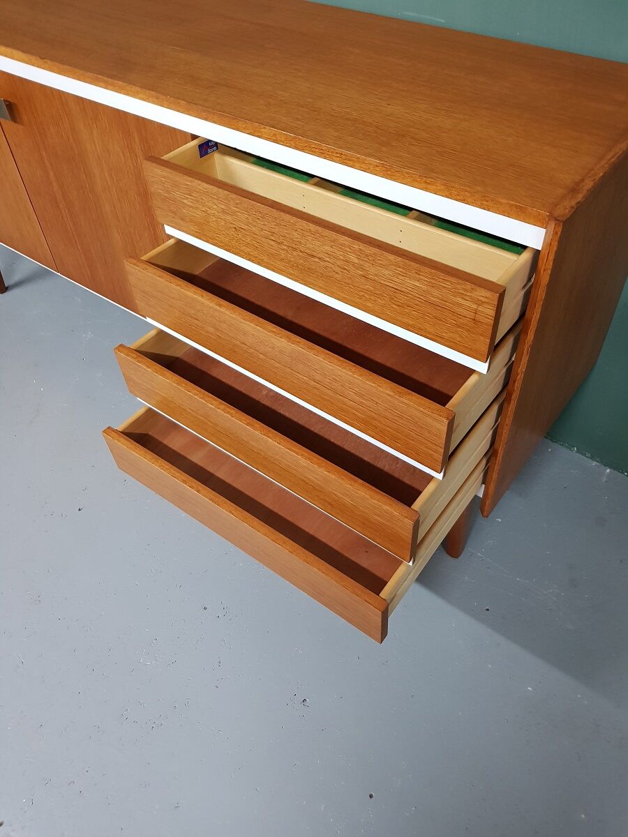 Vintage dutch topform teak sideboard from the 1960
