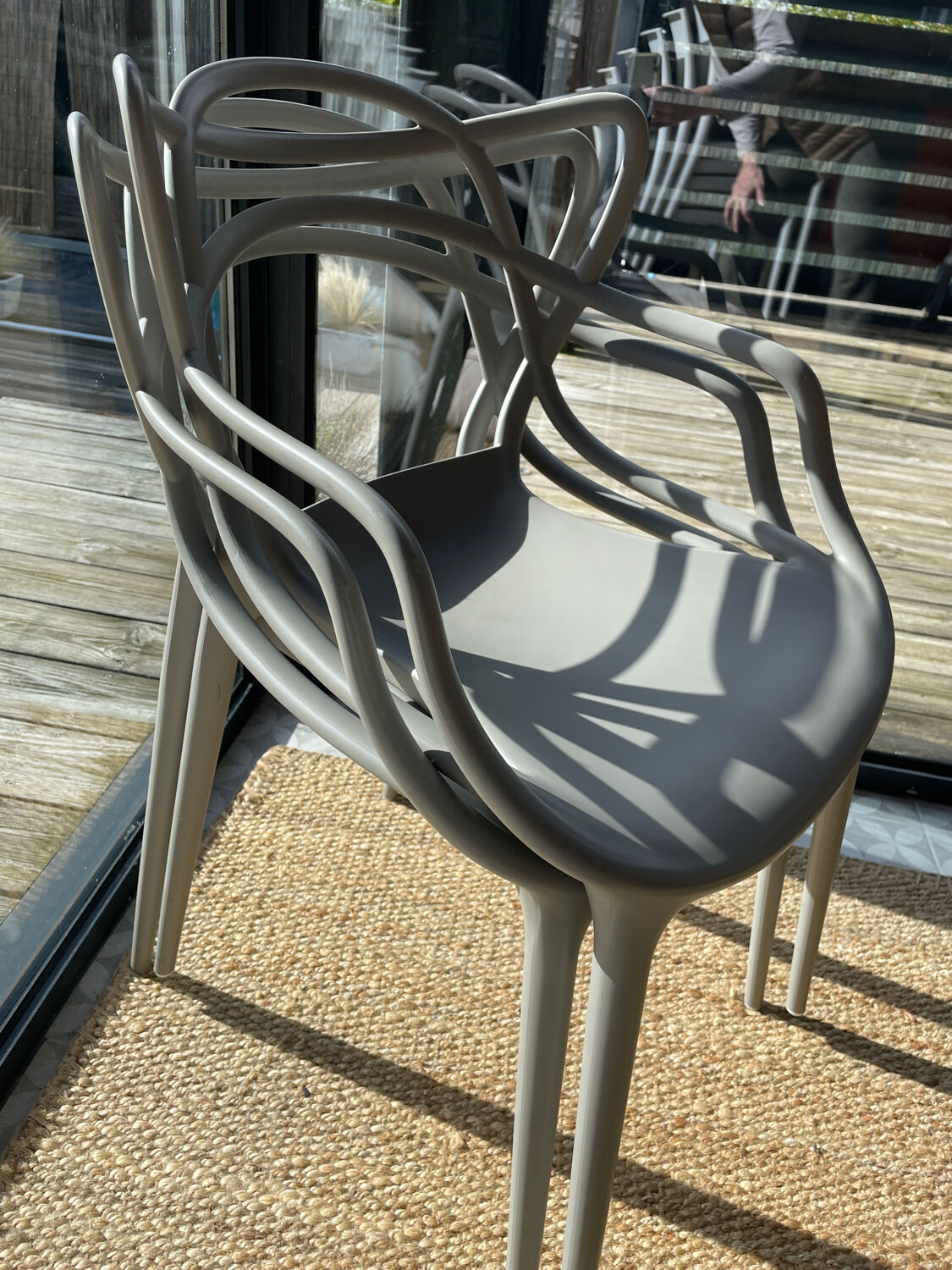 Chaise Kartell Masters grise
